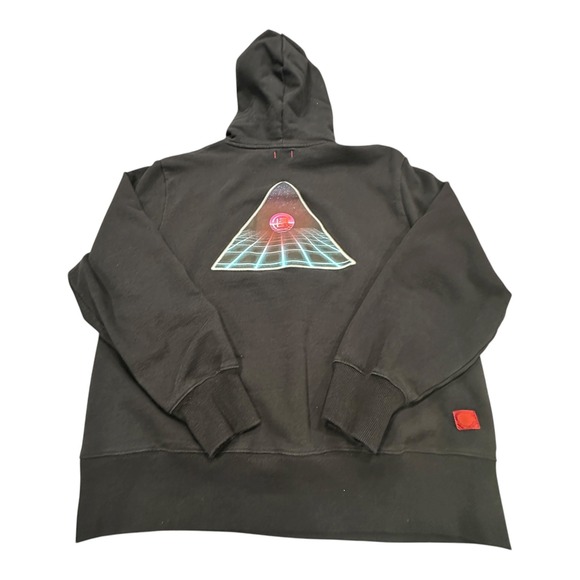 CLOT Dimension Hoodie Sweatshirt Graphic Print Black Size Men's Size XL - Picture 10 of 14